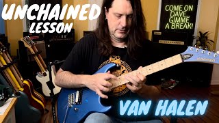 Unchained Lesson - Van Halen&#39;s Awesome Song From Fair Warning Demonstrated And Explained