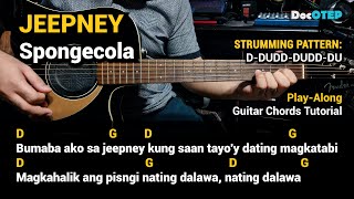 JEEPNEY - Sponge Cola (Guitar Chords Tutorial with Lyrics and Strumming Pattern)