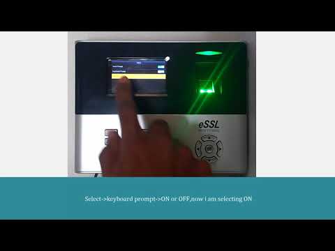 Essl Fingerprint Time Attendance Machine