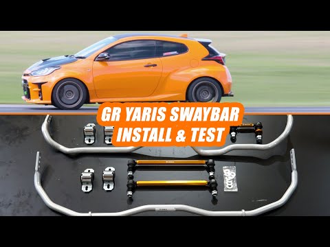 GR Yaris Swaybar Install and Test - Day Job Yaris Ep6