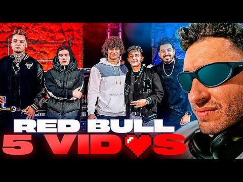 *Mi competición FAVORITA* ♥️ BLON REACCIONA A RED BULL 5 VIDAS