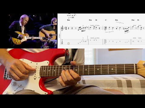 Layla - Solo Breakdown - Mark Knopfler & Eric Clapton (Music For Montserrat)