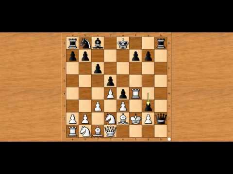 Neverovatni napad i trostruka žrtva figure - KREBS vs DIEMER - Englud gambit  # 829