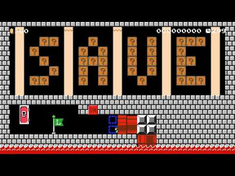 時間制限の城　/　Time limit castle by SMM2_まーき - Super Mario Maker 2 - No Commentary 1ca