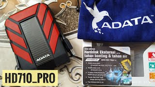 ADATA DashDrive Durable HD710 Pro 5 TB Black (AHD710P-5TU31-CBK) - відео 3