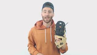 Video thumbnail: Nokona SKN 13" First Base Mitt: SKN-N70