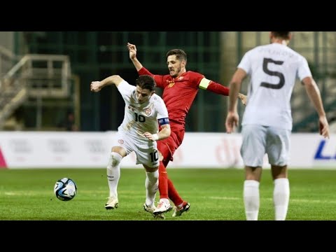 Montenegro 1-0 North Macedonia