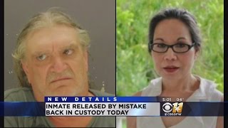 Accused Killer Back In Custody After Mistaken Jail Release