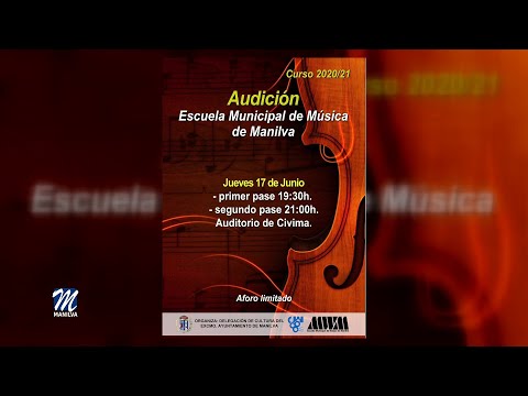 Audición Escuela Municipal de Música de Manilva (Civima. 17-6-2021)