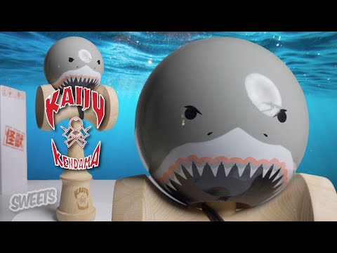 Unboxing the MEGALODON KAIJU KENDAMA - Sweets Kendamas