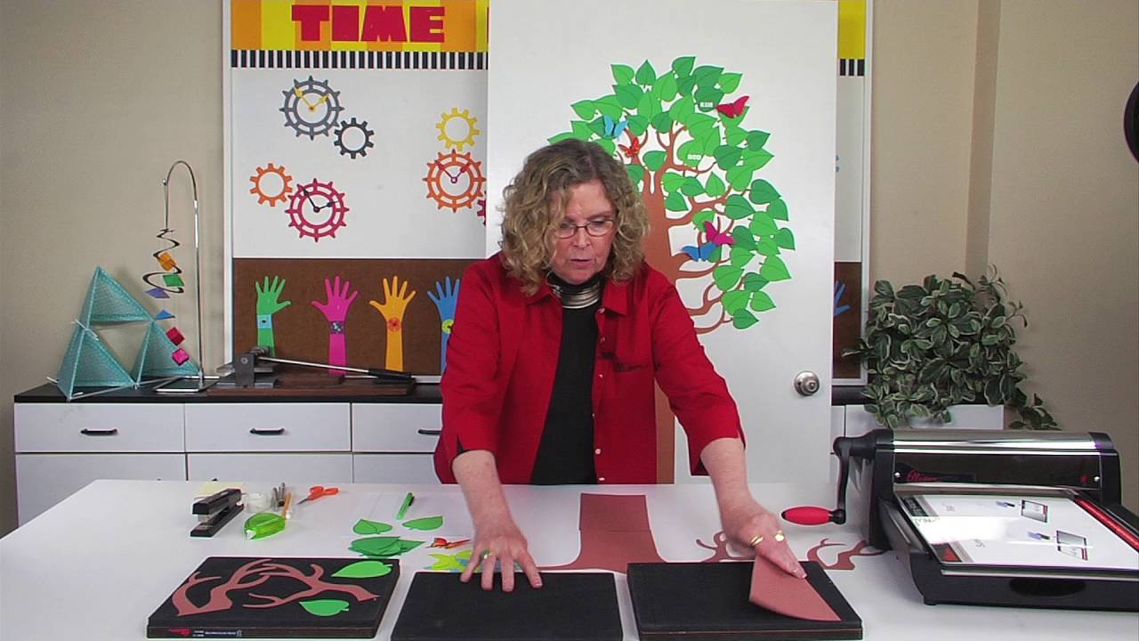 Ellison Education Lesson Plan #12056: Bare Tree & Leaves Door/Bulletin Board