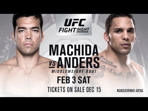Machida vs Anders -  Fight Night Belem: Weigh In Face Offs
