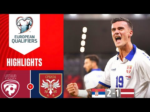 Serbia Latvia (2-1) Highlights | World Cup Qualifiers UEFA | Србија Летонија 