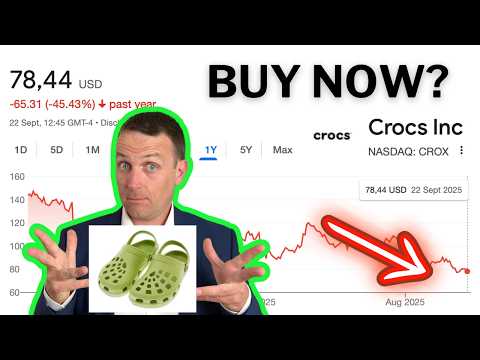 Crocs Stock Crash - Buy When Ugly?