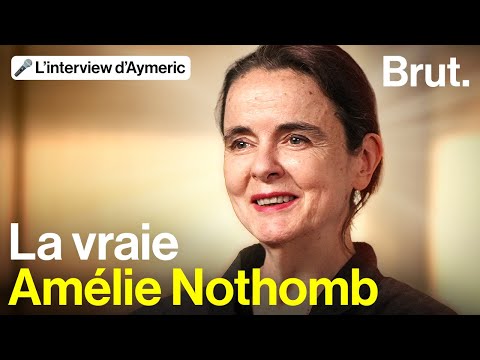 Far from her media persona, Amélie Nothomb opens up about her daily life and her vision of the wo...
