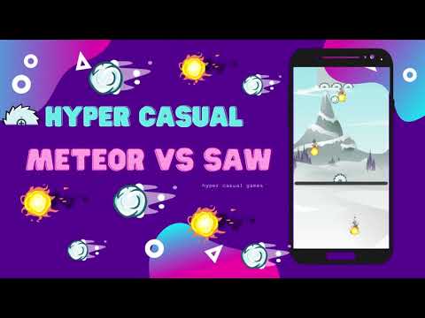 Hyper Casual - Meteor vs Saw