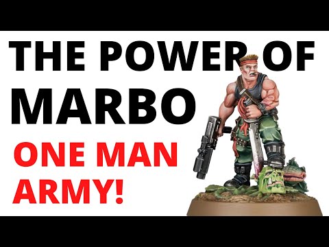 Sly Marbo - the One Man Army - Astra Militarum Datasheet Review