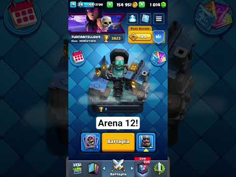 #shortvideo Che arena siete voi su Clash Royale??