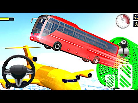 Impossible Bus Stunt Driving - Free Bus Games 2020 - Bus Ramp Stunt Games - Android Gameplay