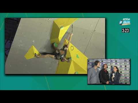 IFSC Climbing World Cup Briancon 2017   Lead   Finals   Women   JanJa Garnbret mp4