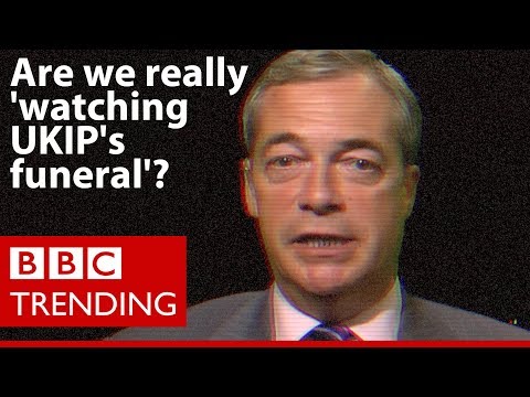 General election 2017: Are we really 'watching UKIP's funeral'? - BBC Trending
