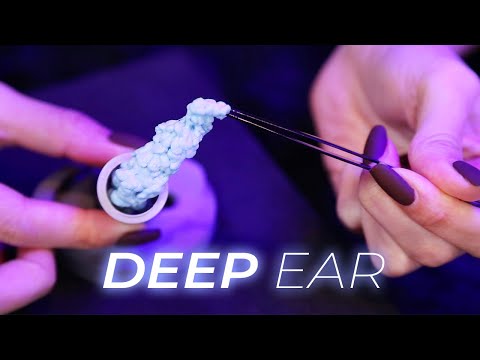 ASMR Deep Ear Canal Stimulation (No Talking)
