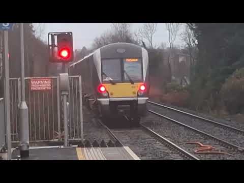 Early morning shot at derriaghy station 