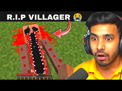 Story of Horror Dead Villager in Minecraft 😱 | Minecraft Horror Video |