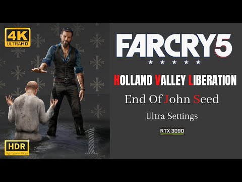 Far Cry 5 Holland Valley Liberation - John Seed RTX 3090 4K HDR Gameplay Ultra Settings
