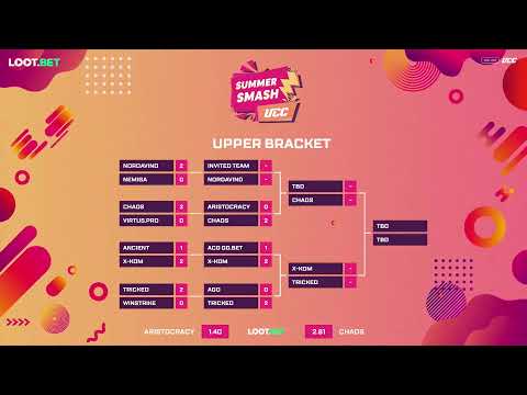(EN) UCC Summer Smash | Chaos vs Aristocracy | bo3 | by @oversiard