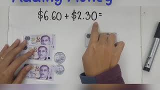 Adding Singapore Money - Add dollars, add cents