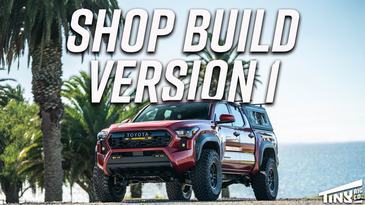 4th Gen Tacoma shop build walkthrough