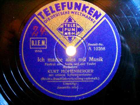 Orchester Kurt Hohenberger - Ich mache alles mit Musik - 1941