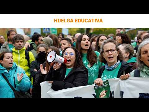 🔴DIRECTO | Tensión en las protestas por la educación en Madrid | RTVE Noticias
