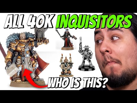 Every Games Workshop Inquisitor Mini Ever Made
