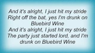 Stoney Larue - Bluebird Wine Lyrics
