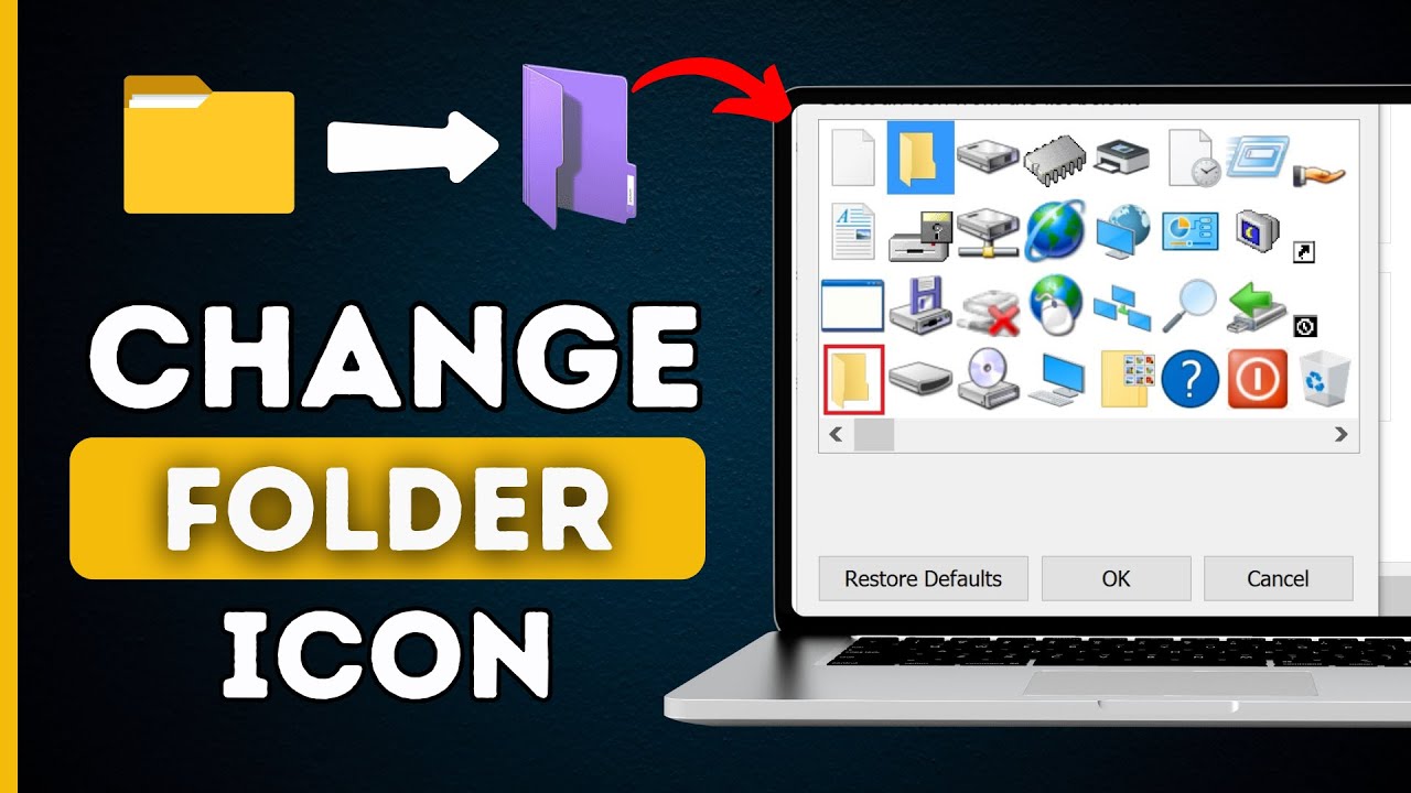 How to Change Folder Icon in Windows 10/11