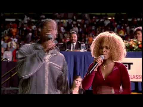 Trailer frame hinting at classic-meets-new-school halftime medley