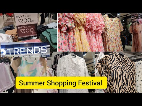 Reliance Trends Summer Summer Shopping 2023 | Reliance Trends Summer Dresses | The Indian Explorer