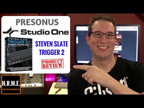 Presonus Studio One & Slate Trigger 2 - Drum Replacement Plugin