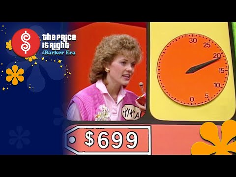 Sweet Newlywed Is a Pro at Playing the Clock Game - The Price Is Right 1985