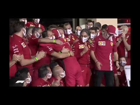 Ferrari winning the 2021 UEFA champions league for Sebastian Vettel