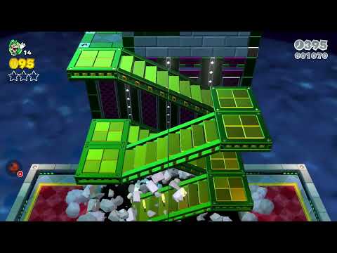 Super Mario 3D World (Switch) 8-Castle Speedrun - Time: 134 (Former WR)