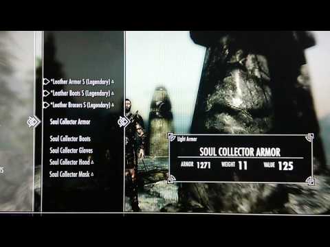 Skyrim Mods Xbox 360 - Soul Collector Armor & Weapons