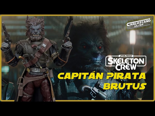 Vídeo relacionado con Star Wars The Black Series Pirate Captain Brutus (Port Borgo), Star Wars: Skeleton Crew Figura de 15 cm