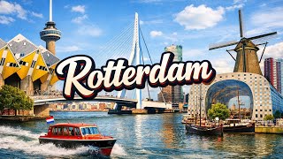 Rotterdam, Avrupa’nın En Modern Şehri 🇳🇱 | Hollanda’nın Yeniden Doğan Şehri