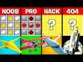 Minecraft NOOB Vs PRO Vs HACKER Vs Entity 404 AIRPLANE CRAFTING CHALLENGE In Minecraft Animation