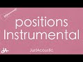 positions - Ariana Grande (Acoustic Instrumental)