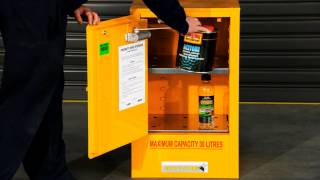 30L Flammable Liquid Storage Cabinet: SC030