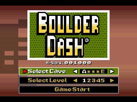 boulder dash game boy color